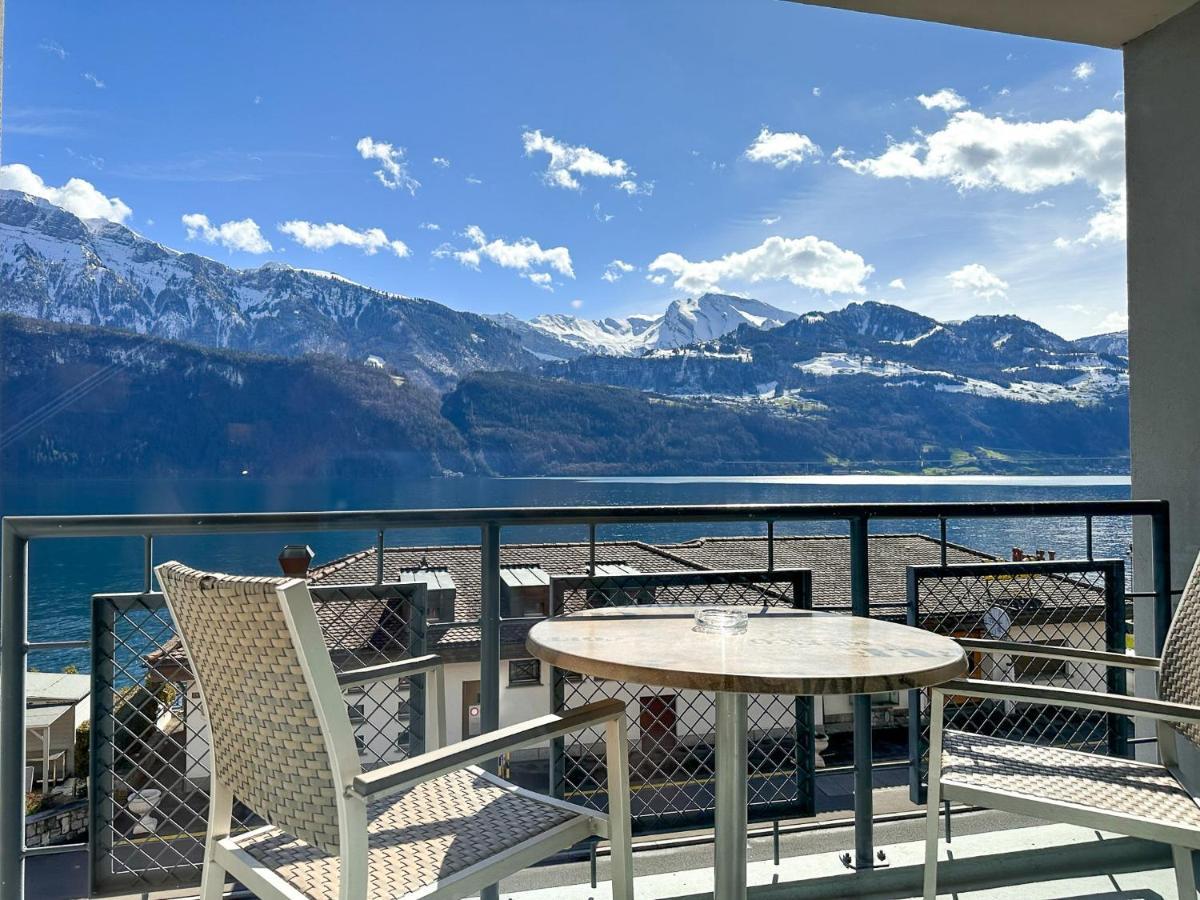 Seehotel Riviera At Lake Lucerne Gersau Esterno foto