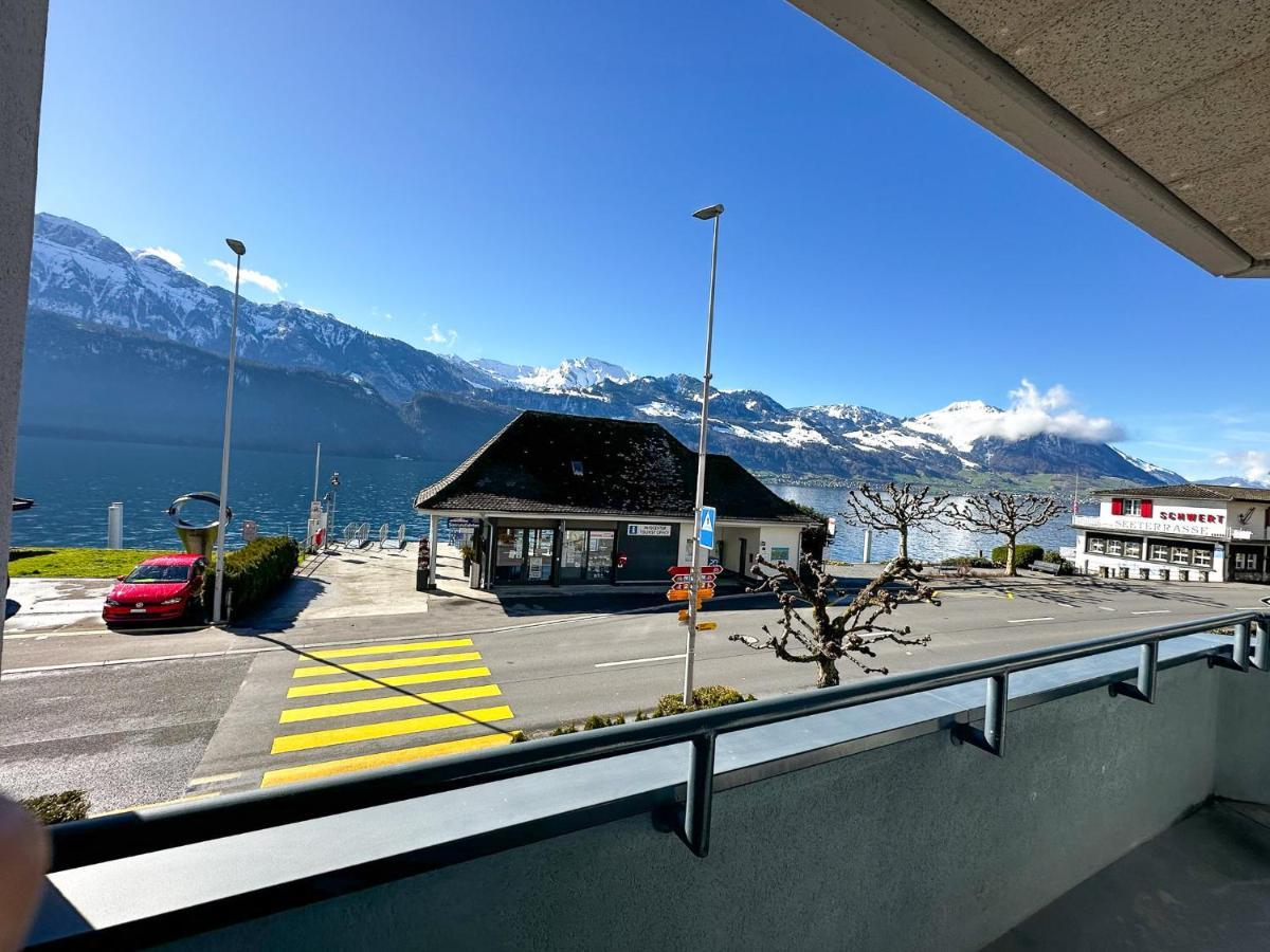 Seehotel Riviera At Lake Lucerne Gersau Esterno foto