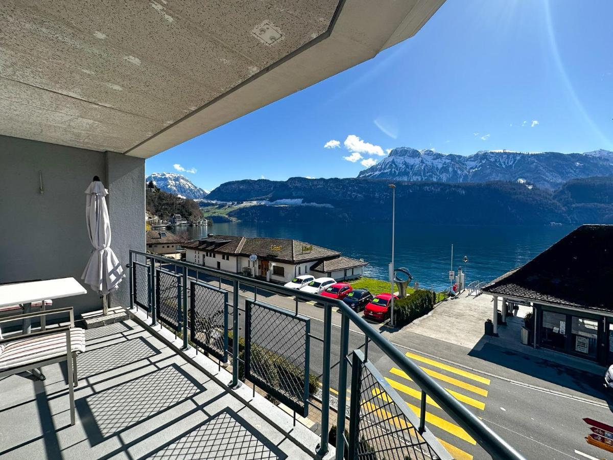 Seehotel Riviera At Lake Lucerne Gersau Esterno foto