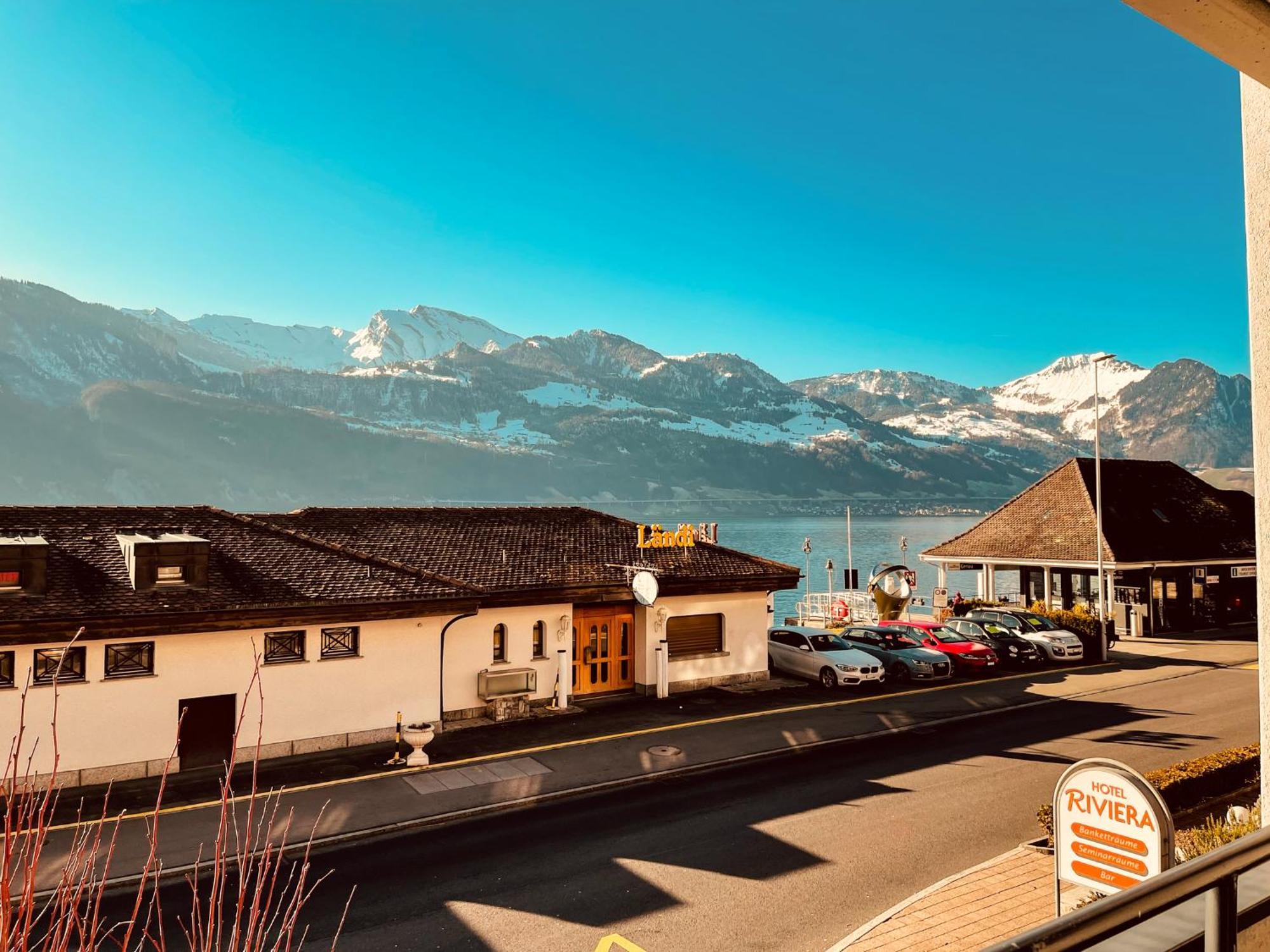 Seehotel Riviera At Lake Lucerne Gersau Esterno foto