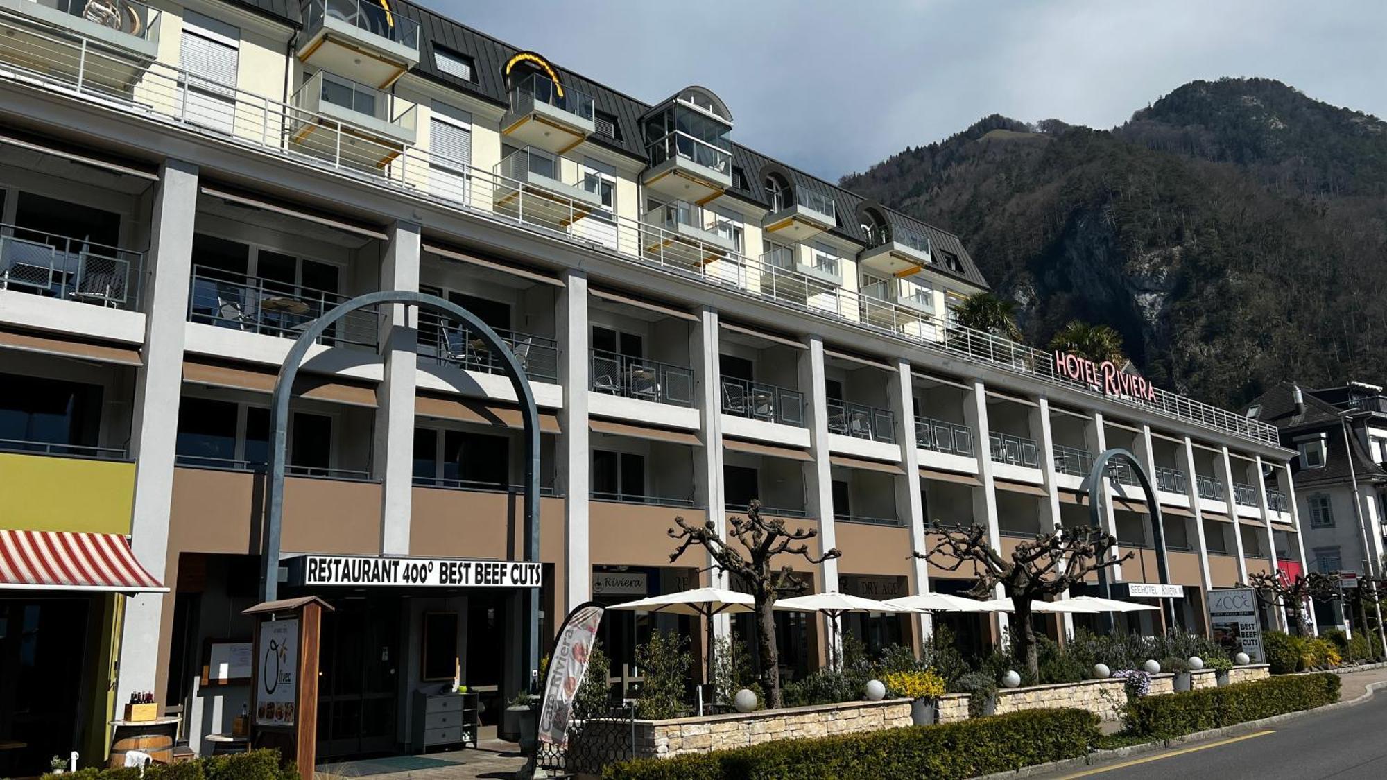 Seehotel Riviera At Lake Lucerne Gersau Esterno foto