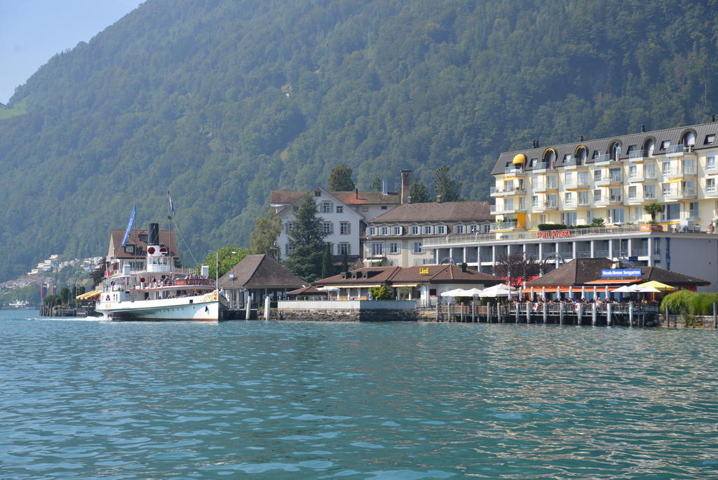 Seehotel Riviera At Lake Lucerne Gersau Esterno foto